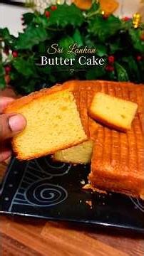 Srilankan Butter Cake #recipe #srilankanrecipes