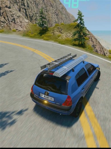 BeamNG.drive: Renault Clio 2 POV Gameplay