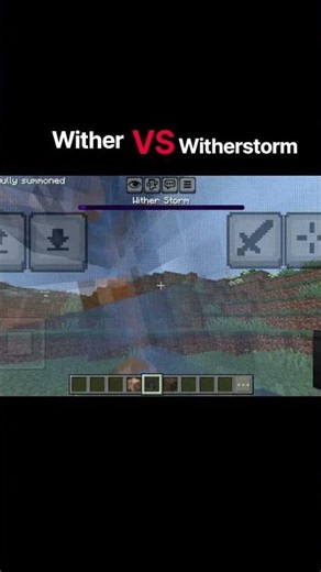 How I Summoned WITHER STORM in Minecraft Bedrock! 😱💥 #shorts #minecraft #virel #mcpe