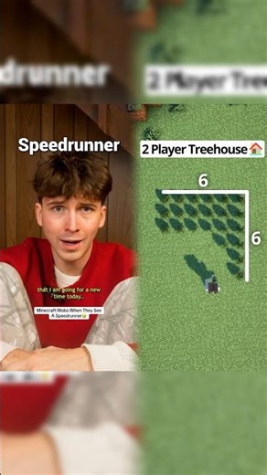 Minecraft Mobs When They See A Speedrunner🤣