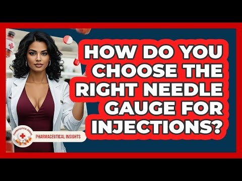 How Do You Choose The Right Needle Gauge For Injections? - Pharmaceutical Insights