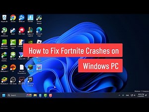 How to Fix Fortnite Crashes on Windows PC (2025)
