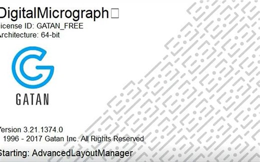 Digital Micrograph3.2 透射电镜数据采集分析 电脑上如何安装 3分钟教你