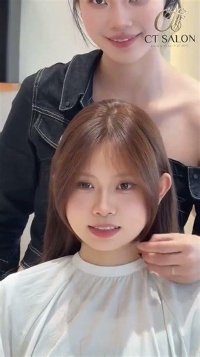 She Asked for a Korean Short Bob... The Result is Perfect! # #hairbrella #boblife #chanthysalon