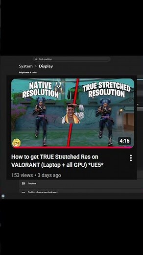 How to Get TRUE Stretched Res in VALORANT (Works on Laptops!)