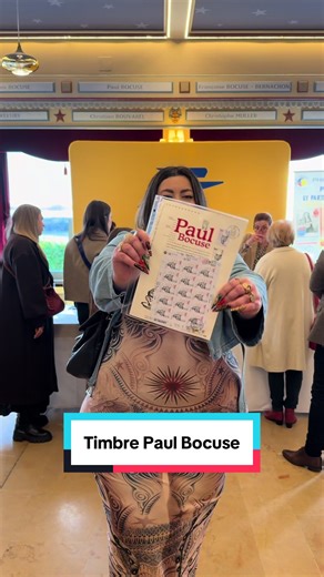 Lancement National du Timbre Paul Bocuse