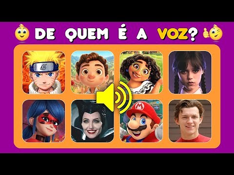 What Voice is That?🎬 Mysterious Voices! 🔈Voice Challenge: Uncover the Character by Voice l Fort Quiz