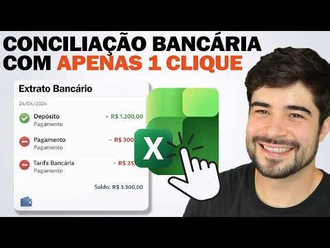 How to perform 100% automated bank reconciliation in Excel?