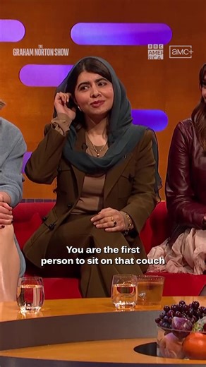 2.9M views · 50K reactions | Malala Yousafzai joins the couch as the show's first-ever Nobel Peace Prize winner! New episodes of #TheGrahamNortonShow premiere Thursdays at 11pm on BBC America. | BBC America | Facebook