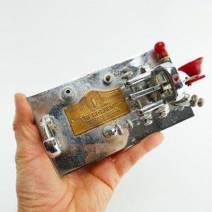 Antique Vibroplex Deluxe Telegraph Key Code #163165 - Etsy