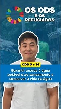 ODS 6 e 14: garantir acesso à água potável e ao saneamento básico, e conservar a vida na água