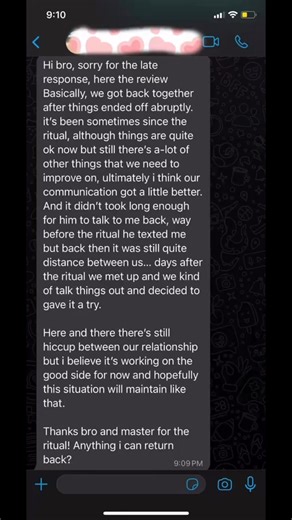 Bestthaiamulets on Instagram: "Salvaged Relationship 挽回感情 Sis Days After Love Binding Blessings Done Her Boyfriend Texted Her & Decided To Meet Up.After Talking Thiings Out They Decided To Give It A Try & Got Back Together 善信回应在做了爱情和合法后男友和她联系了之后决定出来见面之后决定和好 💕Experiencing Problems In Your Relationship ? 感情上出现问题? 💕Having 3rd Party Destroy Your Family/ Relationship/Marriage ? 第三者出现破坏你的感情/家庭 ？ 💕Have That Special Someone You Like Doesn't Notice you ? 心意对象不关注留意你 ？ 💕Frequent Quarrels Over Small Iss