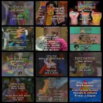 Barney and Sesame Street Remix Credits With Sesame Street: Elmocize(3)