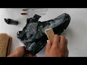 Repair suede or nubuck sneakers How to fix holes , cuts or gashes in suede shoes