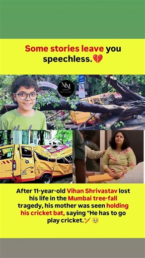 He Just Wanted to Play Cricket The Story of Vihaan Shrivastav 💔