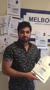 That's what he says about us MELC .. | Melc PTE / IELTS Maths & English Learning Centre MELC