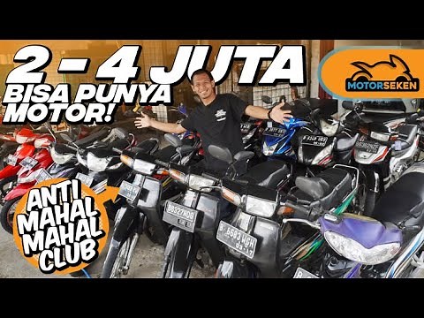 DI SINI Rp 2 JUTAAN BISA BELI MOTOR BEKAS, YUK LIHAT STOKNYA l Motorseken
