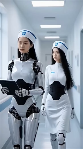 Robot in hospital #ai #robotics #robot @RoboBuddy v2p | Future Technology News York