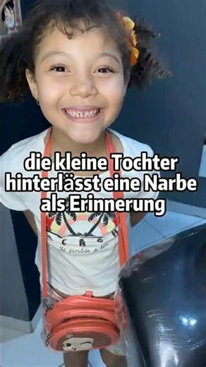 Vater geht zum Militär – die kleine Tochter hinterlässt eine Narbe als Erinnerung 💔 #VaterTochter