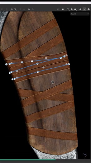 Speed Up Knife Texturing: Ornament Path Paint Tool & Substance Painter Wrap Tools Demo #3DArt