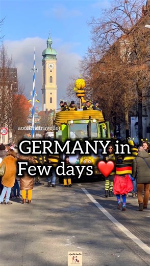Fasching is here. Costumes on. Candy flying. Streets dancing. For a few days, Germany forgets winter and turns into a full-on party 🎉 📅 BIG DAY: Rosenmontag – 16 February 2026 👇 Where the madness hits hardest: 🔥 Cologne 🇩🇪 Europe’s BIGGEST carnival parade 📣 Kölle Alaaf! 🗓 16 Feb 2026 🎭 Düsseldorf 😂 satire on giant floats 📣 Helau! 🗓 16 Feb 2026 🎶 Munich 🍻 Street parties • music • costumes 🗓 08–17 Feb 2026 🎤 Mainz 🎭 Tradition humor = pure carnival energy 🗓 16 Feb 2026 👨‍👩‍👧 Bo