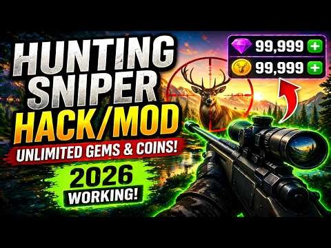 Hunting Sniper Hack / Mod - Unlimited Gems & Coins In Hunting Sniper 2026