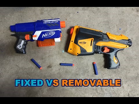 Nerf Tips: Fixed vs Removable Magazines | Walcom S7