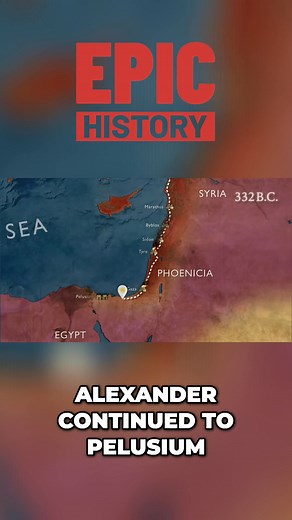 Alexander's Egyptian Conquest: Siege, Surrender, and Godhood Alexander conquers Egypt, is crowned pharaoh, founds Alexandria, and seeks divine legitimation at Siwa; yet Greek opposition grows at home, as Sparta revolts with Persian backing. To watch the full video just search Epic History.⁠ #AncientHistory #AncientGreece #AlexanderTheGreat #EpicHistory #reels | Epic History TV