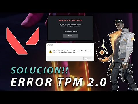 ERROR TPM 2.0 VAN 1067 WINDOWS 11 ✅✅ SOLUCION DEFINITIVA😁!!