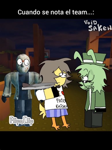 Roblox: cuando se nota el team...