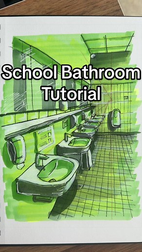 Easy One-Point Perspective Drawing Trick Tutorial