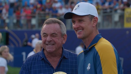 "To be honored with it is amazing." Justin Rose talks about how winning the Nicklaus-Jacklin Award in 2023 made the Ryder Cup even more special. NBC Sports | Aon | Golf Channel