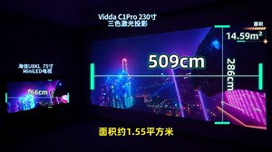 电视与投影如何选？实拍对比！MiniLED电视VS三色激光投影仪！