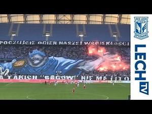Oprawa Kibiców Kolejorza. Lech Poznań - Wisła Kraków 1:0