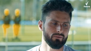 'Respect, humility, and work' – three words that Olivier Giroud lives by. 👌 Chelsea and Rexona bring you the inspiring and moving story of the striker! 💪 #Rexona | #Unstoppable | Chelsea Football Club