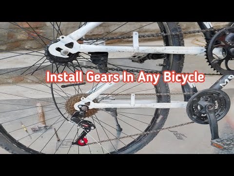How to Install Gear in Normal Cycle | Install Gears in Any Cycle | 6 Speed Gear kaise Lagaye