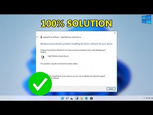 How To Fix ‘Windows Encountered a Problem Installing The Driver Software’ On PC