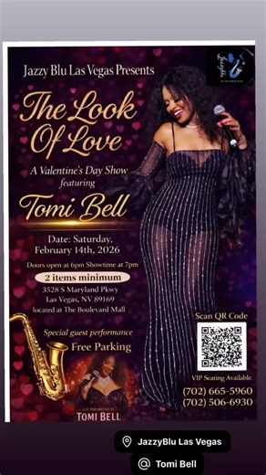🎶 I'm thrilled to announce that I'll be performing live at Jazzy Blu for a special Valentine's Day show! 🎤✨ It feels good to reunite with Jazzy Blu, especially after having performed regularly at their Louisville, KY location over a decade ago. (my hometown) 🏡🫶🏽 Join us for an unforgettable evening featuring a special guest and an amazing selection of songs. Your support means the world to me—you can purchase a ticket by scanning the code attached to the flyer I can't wait to celebrate with