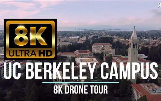【4K世界名校】加州伯克利 世界顶级学府 加州大学伯克利分校 风景欣赏 University of California, Berkeley