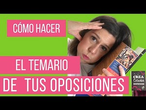 📝 HOW TO make the SYLLABUS for the TEACHING OPPOSITIONS 👩🏻‍🏫