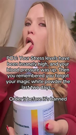 Pure trans-reveratrol powder for sublingual use, cellular energy optimization, dna repair, healthy aging and biohacking @RBS.RenueByScience #biohacking #cellularhealth