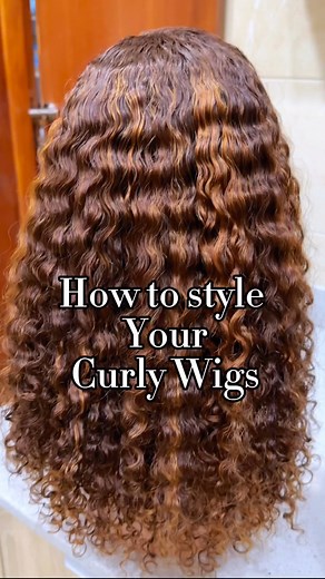 How to style your curly wig?❤ Get what you need to know of wig and hair🥰 IG @mo_hairpalace . Stay tuned for more🙌 DM for wig link💃 or click: https://bit.ly/3LxushV ------------------------------ Wig experts and hair factory owners🤍 #CurlyWig #DefinedCurls #CurlDefinition #CurlyHair #CurlsForDays #CurlEnvy #CurlyHairGoals #NaturalCurls #CurlyHairInspo #CurlDefiningProducts #CurlyHairCommunity #CurlyHairCare #CurlTransformation #CurlyHairLove | Wig Tutorials