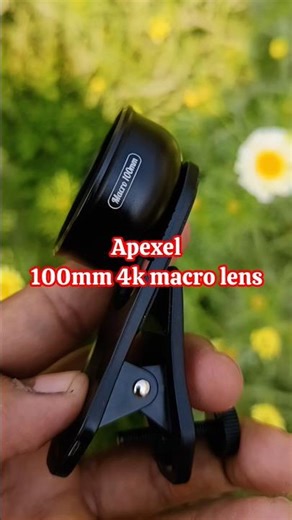 APEXEL 100mm Macro Lens📸🎥|| Professional HD Close-Up Lens for Smartphones #macro #closeup #nature