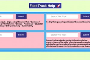 Fast Track Help