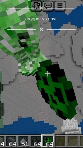 creeper vs anvil #lokicraft #viral