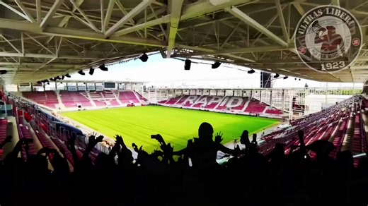 Hai Rapidul Din Giulești..! 🔊🥁💪🇱🇻 FCRB1923 🇱🇻 #peluzanord #for #ultrasliberi #rapid #fyp