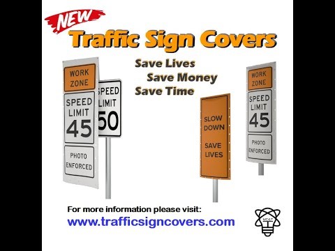 Traffic Sign Covers by MD&T Engineering Solutions