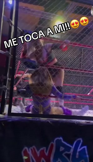 Exciting Women's Wrestling Match in Action