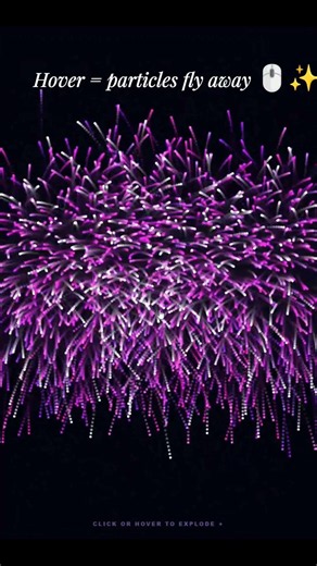 Particle Text Effect with Pure HTML CSS JavaScript 🤯 #shorts #frontendcourse #htmlcss #cssanimation