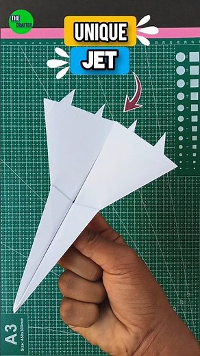How to make the fastest flying paper Jet , unique design paper Jet plane ever , amezing plane 💥🤩